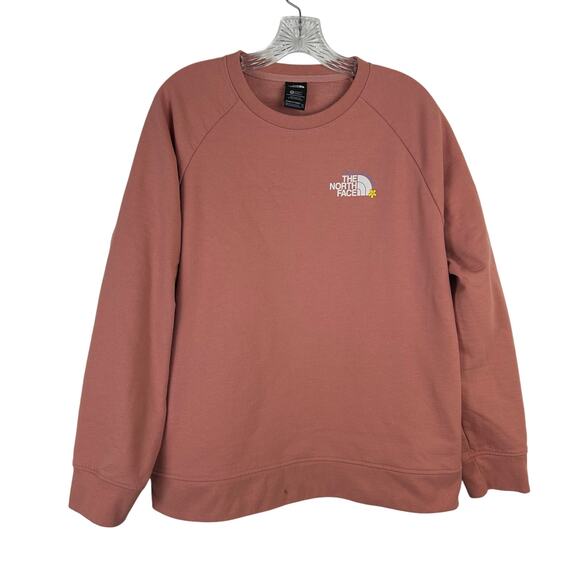 The North Face Womens Sweatshirt Size XXL 2XL Pink Athleisure Outdoor Casual - Picture 1 of 6